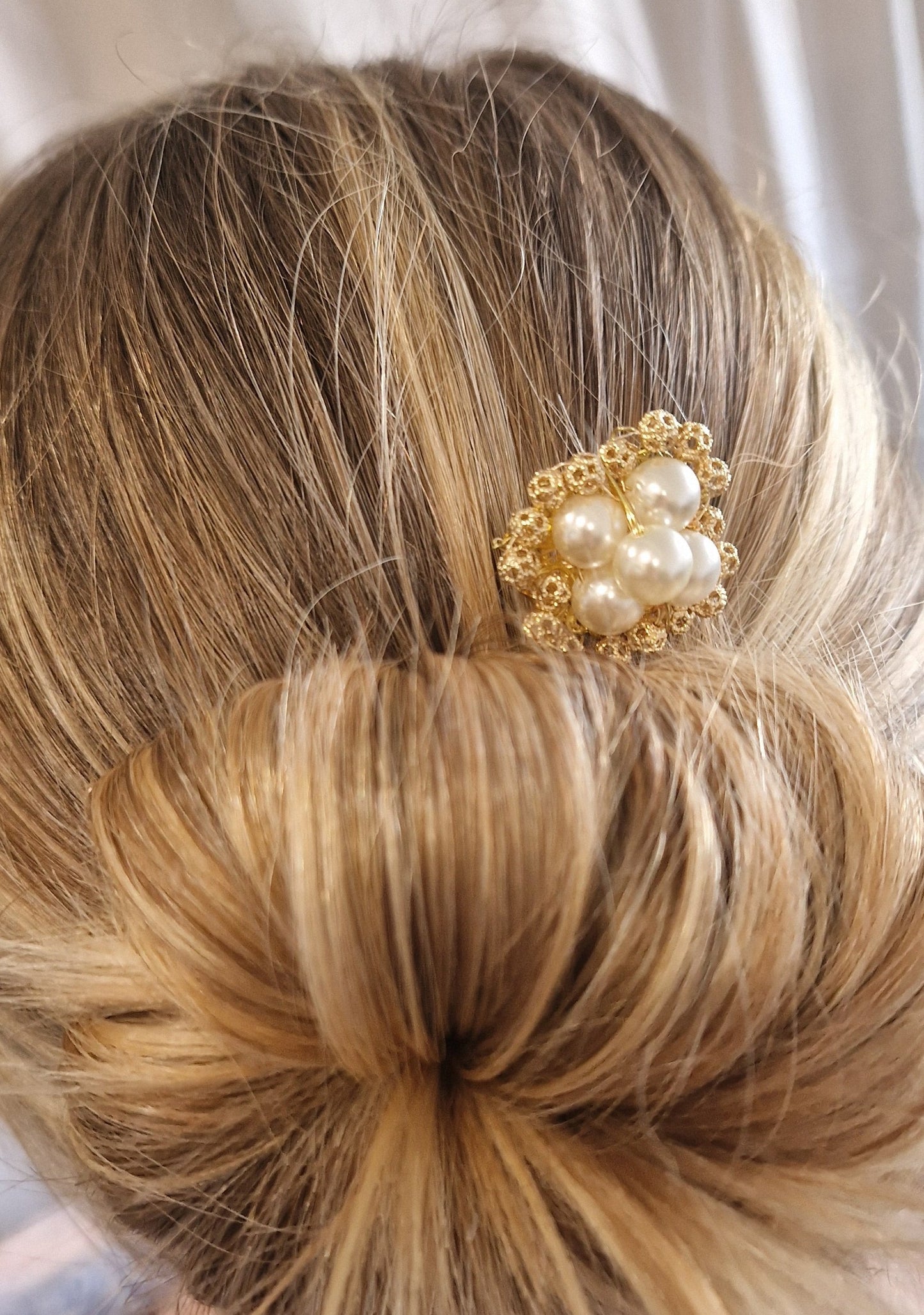 Epingle à chignon Bouton d'or