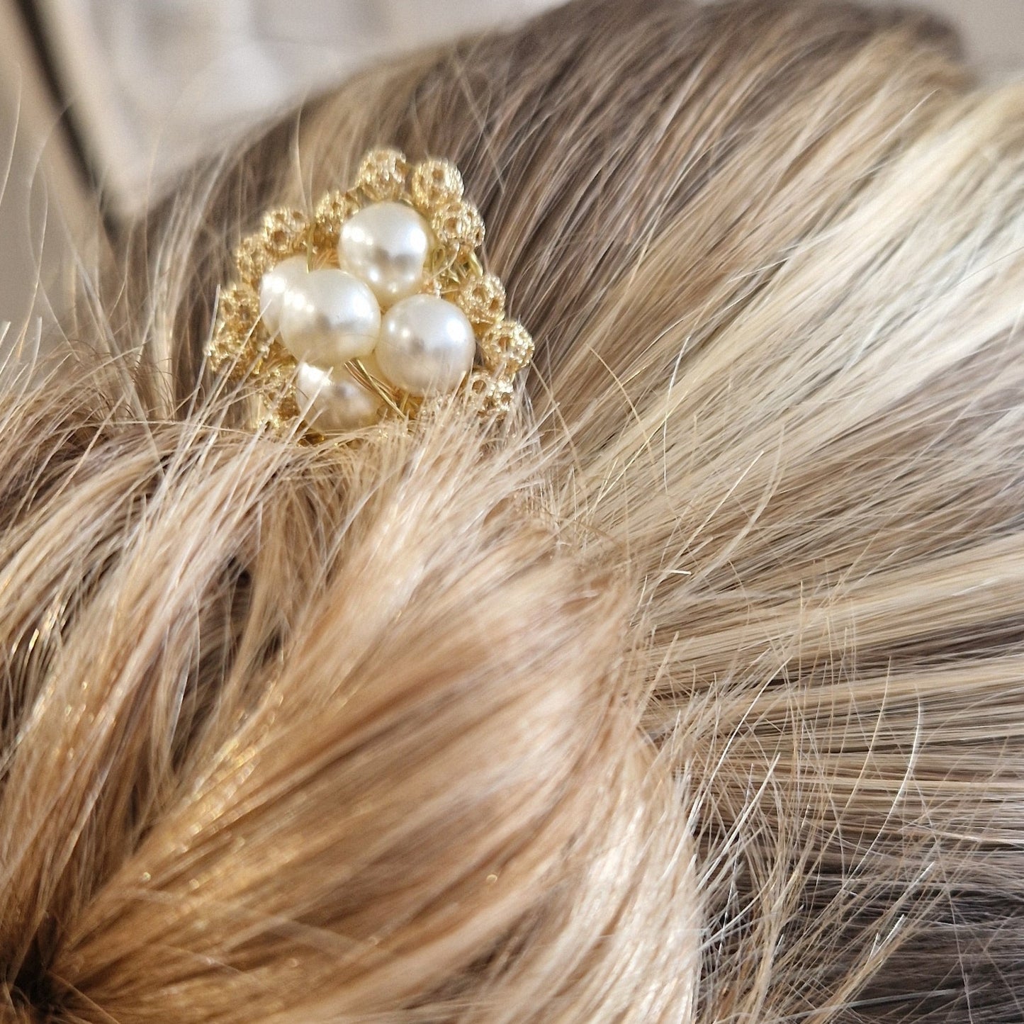 Epingle à chignon Bouton d'or