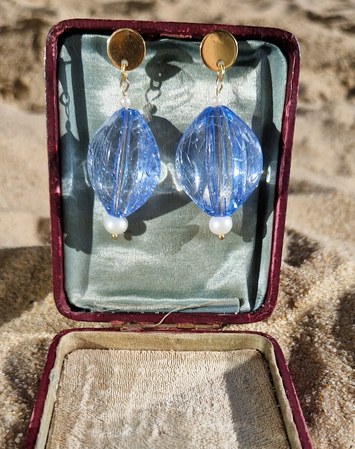 Boucles d'oreilles Azuréenne